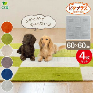 �^�C���}�b�g 60×60cm �s�^�v���X 4���Z�b�g �y�b�g ����ɂ��� �t���[�����O �J�[�y�b�g ���{�� �ې�OK ���ׂĎg�� �V���v�� ����~�� �u���b�N �I�J