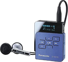 【中古】Panasonic SDオーディオプレーヤー（ブルー） SV-SD310-A
