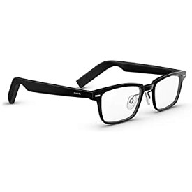 【中古】HUAWEI Eyewear ウェリントン型フルリム Bluetoothワイヤレススマートグラス レンズ交換可能 スマートコントロール マイク+プライベートステレオ