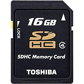 【中古】（非常に良い）TOSHIBA SDHCカード 16GB Class4 日本製 () SD-L016G4
