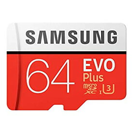 【中古】（非常に良い）Samsung EVO Plus 64GB microSDXC UHS-I U3 100MB/s Full HD & 4K UHD Nintendo Switch 動作確認済 MB-MC64GA/ECO 国内品