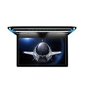 【中古】（非常に良い）XTRONS? 15.6インチ 超薄型 FHD デジタル TFT スクリーン 1080P ビデオ 車 オーバーヘッドプレーヤー ルーフマウント モニター HDMIポート (DVD