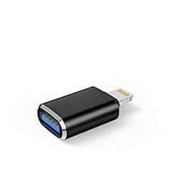 【中古】（非常に良い）Lightningオス-USB3.0メスアダプター OTGケーブル iPhone 12 11 Xr X XS 8 7 Plus Max用 iPad Air Pro Mini対応 カメラカードリーダー マウスキ