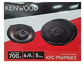 【中古】（非常に良い）Kenwood KFC-PS6996EX パフォーマンス 6x9インチ 5ウェイ 700W カーオーディオスピーカー