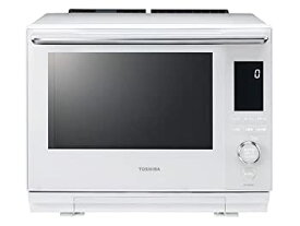 【中古】東芝 カウンタートップ 過熱水蒸気オーブンレンジ 石窯ドーム 30L グランホワイト ER-XD3000(W)