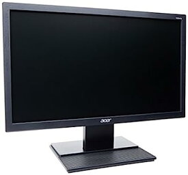 【中古】Acer V206HQ - LED monitor - 20" ( 19.5" viewable ) - 1600 x 900 - 200 cd/m2 - 5 ms - DVI, VGA - speakers - black