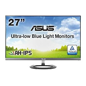 【中古】ASUS 27型WQHDディスプレイ ( AH-IPS / 広視野角178° / ブルーライト低減 / フリッカーフリー / sRGB / スリムベゼル / HDMI1.4×1,HDMI×2,Dis