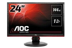 【中古】（非常に良い）AOC G2460PF 24-Inch Free Sync Gaming LED Monitor, Full HD (1920 x 1080), 144hz, 1ms by AOC