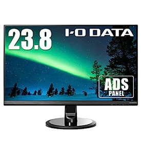 【中古】（非常に良い）I-O DATA モニター ディスプレイ 23.8型 LCD-MF245XDB (広視野角/フレームレス)