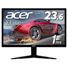 【中古】Acer ゲーミングモニター SigmaLine 23.6インチ KG241Qbmiix 1ms 75Hz TN FPS向き フルHD FreeSync HDMIx2 スピーカー内蔵 ブルーライト軽減