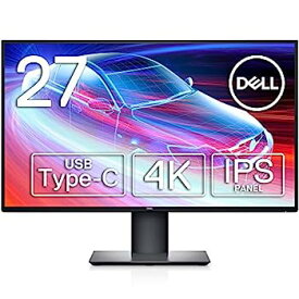 【中古】Dell U2720QM 27インチ 4K モニター (3/IPS非光沢/USB Type-C・DP・HDMI/縦横回転・高さ調整/DCI-P3 95%/VESA DisplayHDR 400)