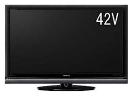 【中古】日立 42V型地上・BS・110度CSデジタルフルハイビジョン液晶テレビ(250GB HDD内蔵 録画機能付)Wooo L42-XP03
