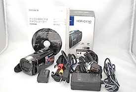 【中古】ソニー SONY デジタルHDビデオカメラレコーダー CX180 ブラック HDR-CX180/B
