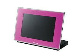 【中古】パナソニック デジタルフォトフレーム 7型液晶画面 2GB ピンク MW-S300-P