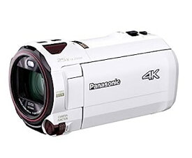 【中古】パナソニック 4K ビデオカメラ VX990M 64GB あとから補正 ホワイト HC-VX990M-W