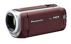 【中古】パナソニック HDビデオカメラ 64GB ワイプ撮り 高倍率90倍ズーム ブラウン HC-W590MS-T