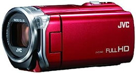 【中古】JVCKENWOOD JVC ビデオカメラ EVERIO GZ-E565 内蔵メモリー32GB ローズレッド GZ-E565-R