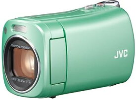【中古】JVCKENWOOD JVC ビデオカメラ BabyMovie 内蔵メモリー8GB グリーン GZ-N1-G