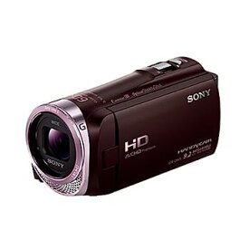 【中古】（非常に良い）ソニー SONY ビデオカメラ Handycam CX420 内蔵メモリ32GB ブラウン HDR-CX420/T