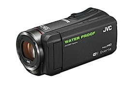 【中古】JVC KENWOOD JVC ビデオカメラ EVERIO 防水 防塵 内蔵メモリー64GB ブラック GZ-RX500-B