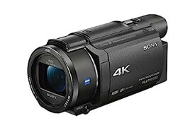 【中古】（非常に良い）ソニー ビデオカメラ FDR-AX55 4K 64GB 光学20倍 ブラック Handycam FDR-AX55 BC