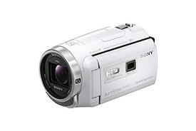 【中古】（非常に良い）ソニー SONY ビデオカメラ Handycam 光学30倍 内蔵メモリー32GBホワイト HDR-PJ675 WC