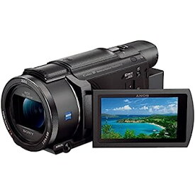 【中古】ソニー / 4K / ビデオカメラ / Handycam / FDR-AX60 / ブラック / 内蔵メモリー64GB / 光学ズーム20倍 / 空間光学手ブレ補正 / FDR-AX60
