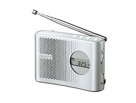 【中古】SONY FM/AM PLLシンセサイザーハンディーポータブルラジオ シルバー ICF-M55/S