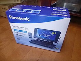 【中古】（非常に良い）Panasonic 8.5型液晶・ワンセグチューナー搭載ポータブルDVD・SD・CDプレーヤーブラックDVDLX89K DVD-LX89-K