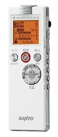 【中古】SANYO リニアPCMレコーダー(ホワイト) [ICR-PS501RM(W)]