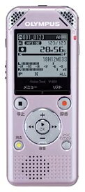 【中古】OLYMPUS ICレコーダー VoiceTrek 2GB MP3/WMA ステレオ録音 microSD対応 PNK ピンク V-801