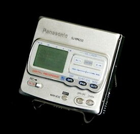 【中古】（非常に良い）Panasonic パナソニック SJ-MR200-S シルバー ポータブルMDレコーダー MDLP非対応（MD録音再生兼用機/録再/MDウォークマン/MDプレーヤー）