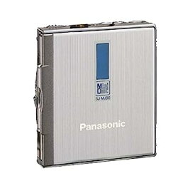 【中古】（非常に良い）Panasonic　パナソニック　SJ-MJ30-S シルバー　ポータブルMDプレーヤー　MDLP非対応　（MD再生専用機）