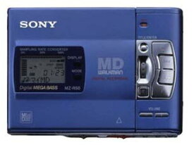 【中古】SONY　ソニー　MZ-R50-L ブルー　ポータブルMDレコーダー　（録音/再生兼用機/録再/MDウォークマン）