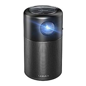 【中古】Anker Nebula (ネビュラ) Capsule (Android搭載モバイルプロジェクター)「100ANSI ルーメン/DLP搭載 / 360°スピーカー/ホームエンターテインメ