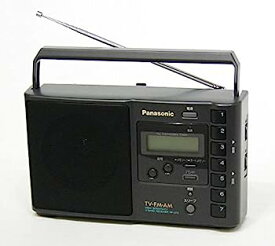 【中古】Panasonic パナソニック National ナショナル RF-U70-K ブラック 3バンドラジオ (TV/FM/AM)