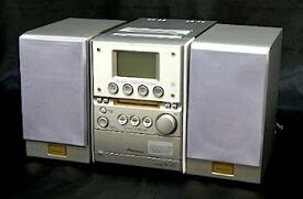 【中古】Pioneer パイオニア　X-MDX737-S　MD/CDコンポーネントシステム　（CD/MD/カセットコンポ）（本体X-MDX737SとスピーカーS-C4-SLRのセット）