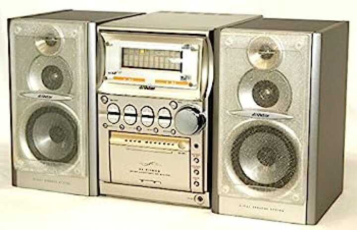 楽天市場】【中古】Victor ビクター JVC UX-Z11WMD-S シルバー ダブル 