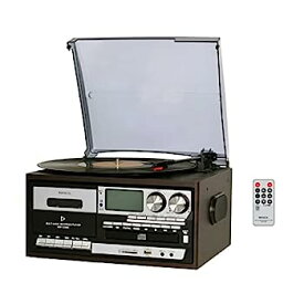 【中古】WINTECH スピーカー搭載マルチオーディオプレーヤー KRP-310MS ブラウン