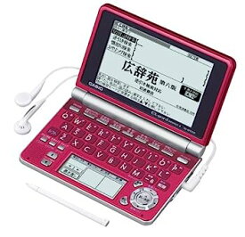 【中古】CASIO Ex-word 電子辞書 XD-SP6700RD 100コンテンツ多辞書 ネイティブ+7ヶ国TTS音声対応 メインパネル+手書きパネル搭載 モデル