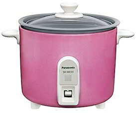 【中古】パナソニック 炊飯器 1.5合 1人用炊飯器 自動調理鍋 ミニクッカー ピンク SR-MC03-P