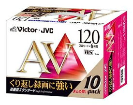 【中古】Victor ビデオテープ スタンダード 120分 10巻 T-120AVL10