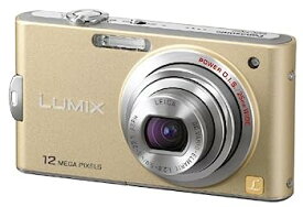 【中古】パナソニック デジタルカメラ LUMIX (ルミックス) FX60 リュクスゴールド DMC-FX60-N