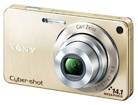 【中古】（非常に良い）ソニー SONY デジタルカメラ Cybershot W350 ゴールド DSC-W350/N