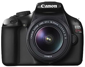 【中古】（非常に良い）Canon デジタル一眼レフカメラ EOS Kiss X50 レンズキット EF-S18-55mm F3.5-5.6 IS II付属 ブラック KISSX50BK-1855IS2LK