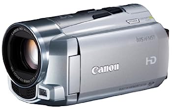 （非常に良い）Canon デジタルビデオカメラ iVIS HF M51 シルバー 光学10倍ズーム フルフラットタッチパネル IVISHFM51SL
