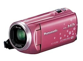 【中古】（非常に良い）パナソニック デジタルハイビジョンビデオカメラ V520 内蔵メモリー32GB ピンク HC-V520M-P
