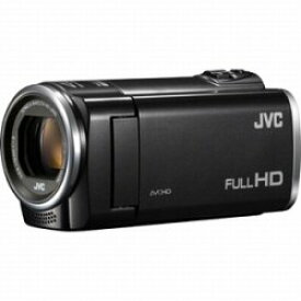 【中古】ビクター JVC SD対応 フルハイビジョンビデオカメラ(クリアブラック) GZ-E77-B