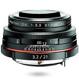 【中古】HD PENTAX-DA 21mmF3.2AL Limited ブラック 広角単焦点レンズ 【APS-Cサイズ用】【高品位リミテッドレンズ・アルミ削り出しボディ】【高精細な描