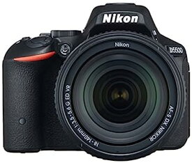 【中古】（非常に良い）Nikon デジタル一眼レフカメラ D5500 18-140 VR レンズキット ブラック 2416万画素 3.2型液晶 タッチパネル D5500LK18-140BK